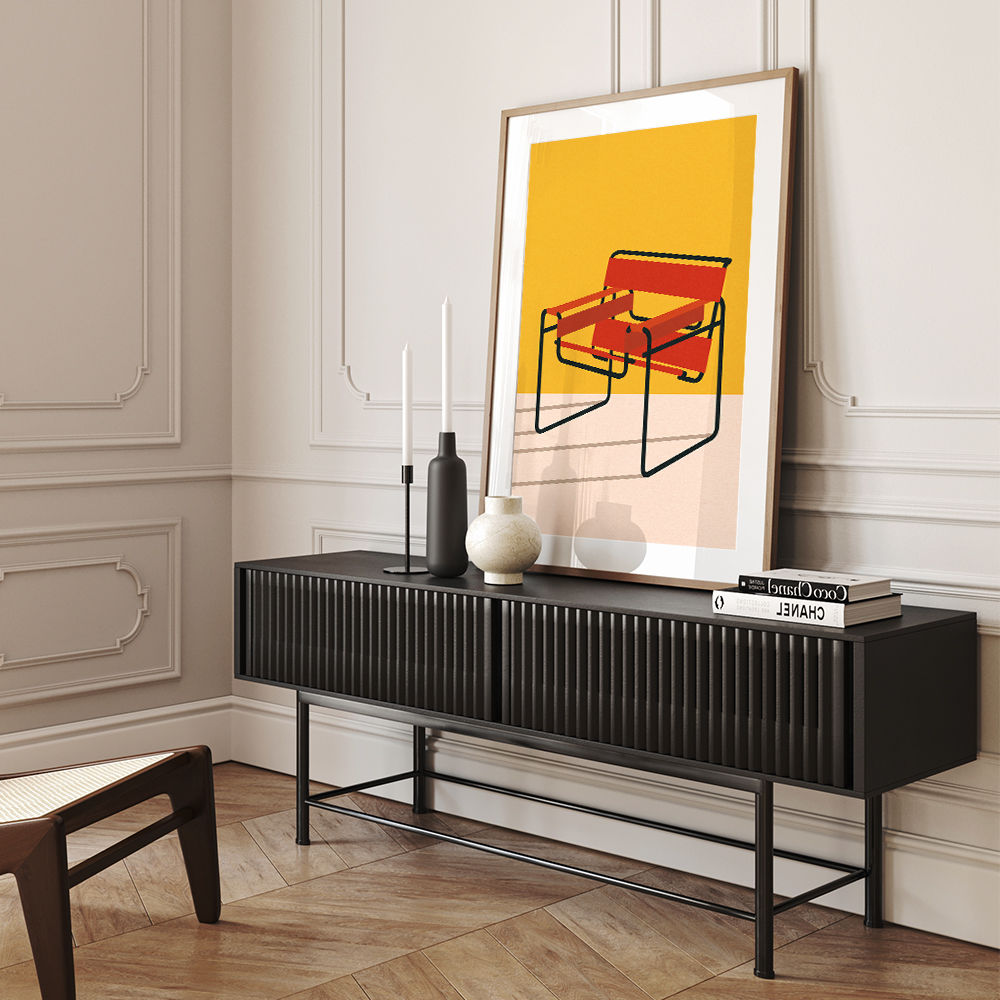 Wassily Chair Marcel Breuer Wall Art