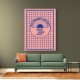 Nyc Sunset Society Blue Wall Art