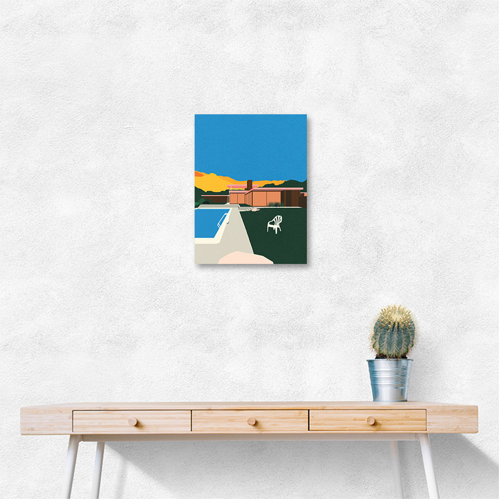 Kaufmann Desert House Poolside Wall Art