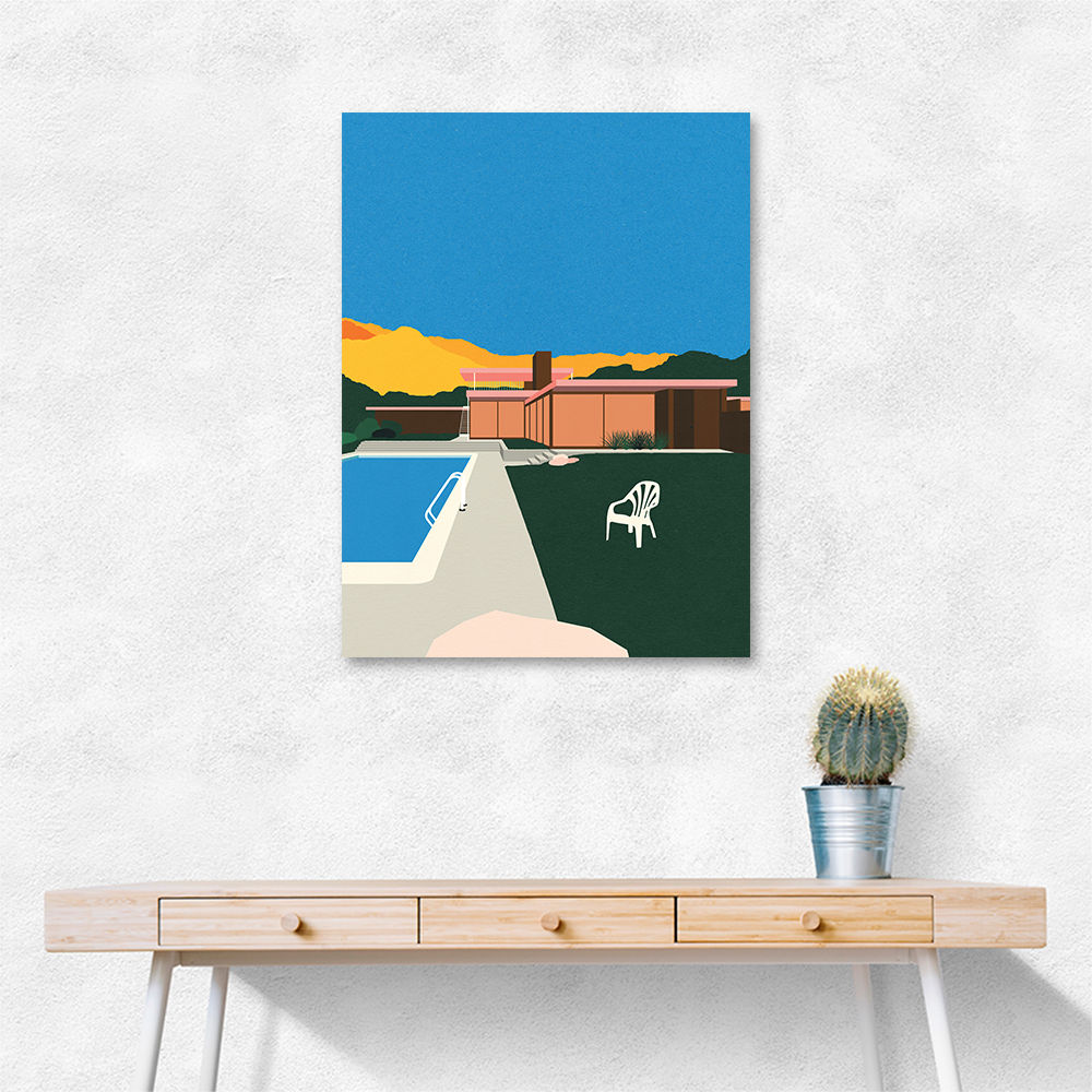 Kaufmann Desert House Poolside Wall Art