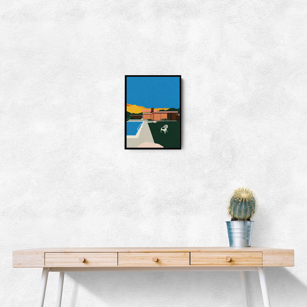 Kaufmann Desert House Poolside Wall Art