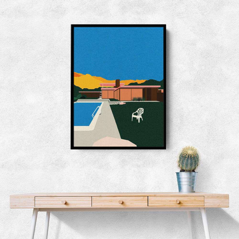 Kaufmann Desert House Poolside Wall Art