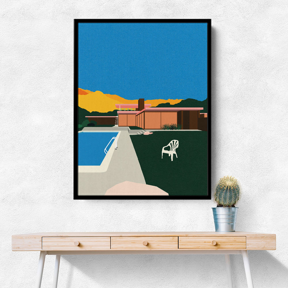 Kaufmann Desert House Poolside Wall Art