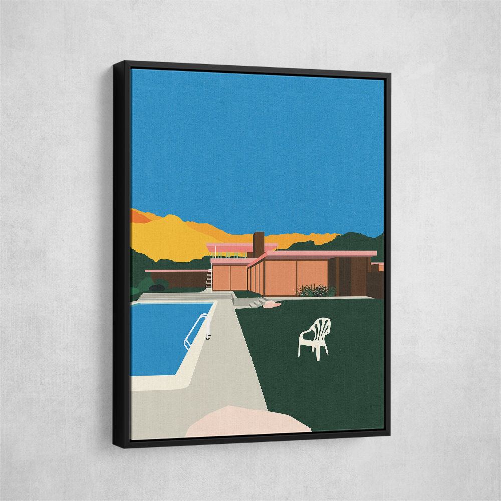Kaufmann Desert House Poolside Wall Art
