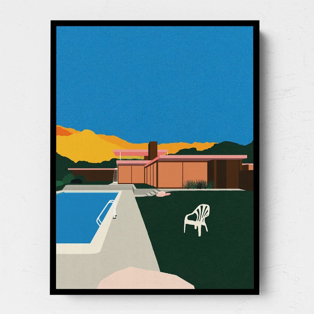 Kaufmann Desert House Poolside Wall Art