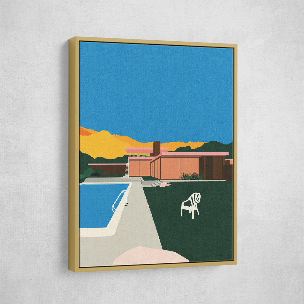 Kaufmann Desert House Poolside Wall Art