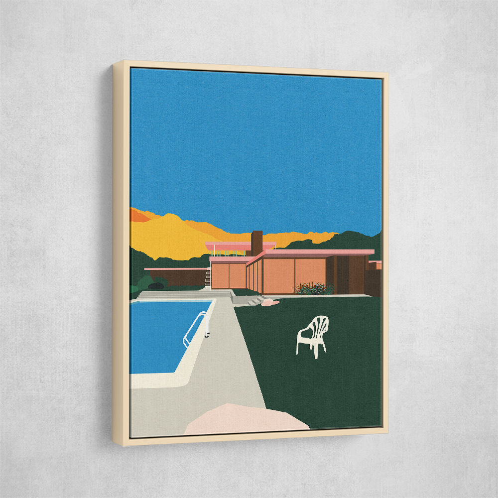 Kaufmann Desert House Poolside Wall Art