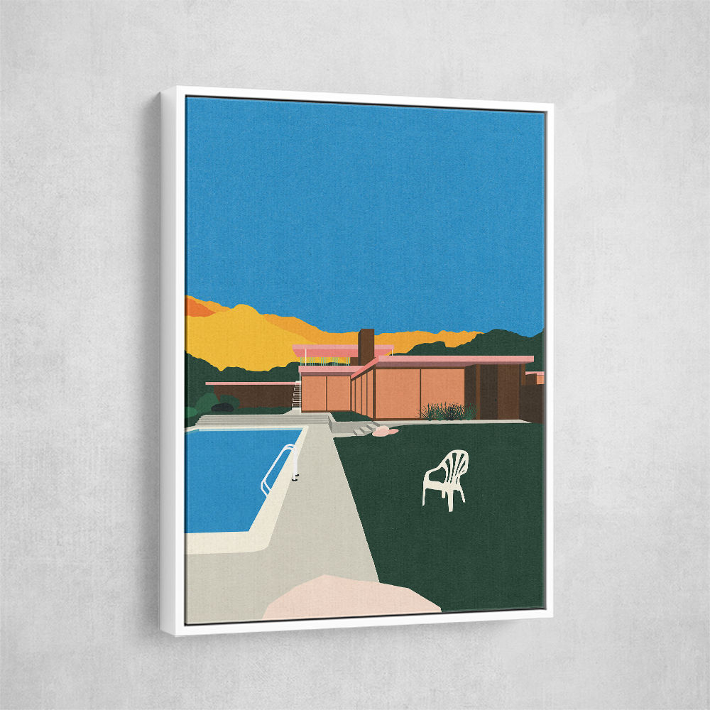 Kaufmann Desert House Poolside Wall Art