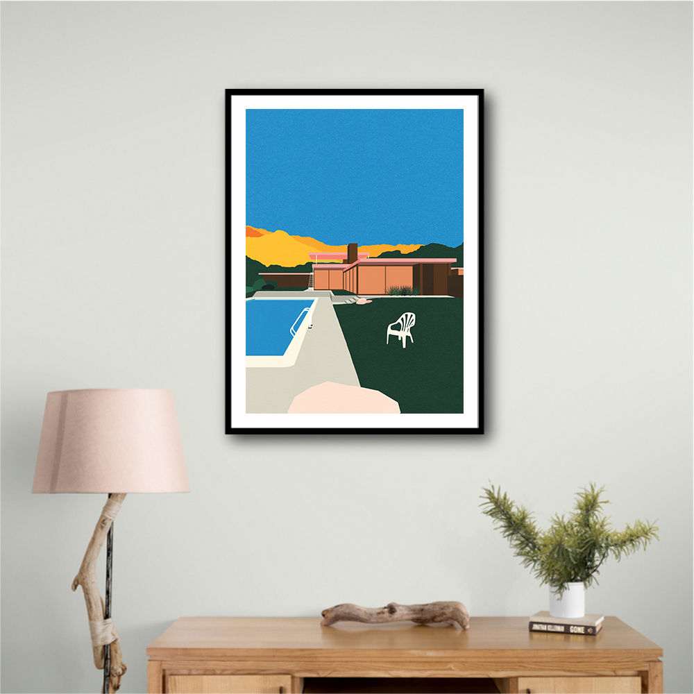 Kaufmann Desert House Poolside Wall Art