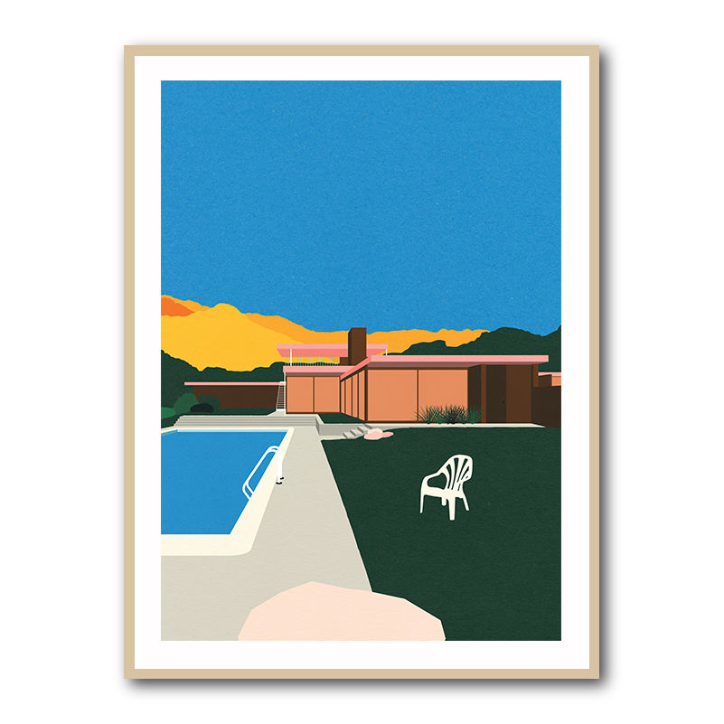 Kaufmann Desert House Poolside Wall Art