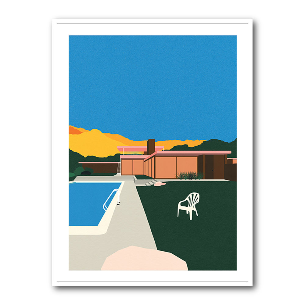 Kaufmann Desert House Poolside Wall Art