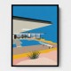 La Stahl House Wall Art