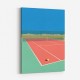 Tennis Court In The Desert Wall Art