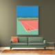 Tennis Court In The Desert Wall Art