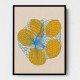 Five Lemons In A Net Bag Wall Art