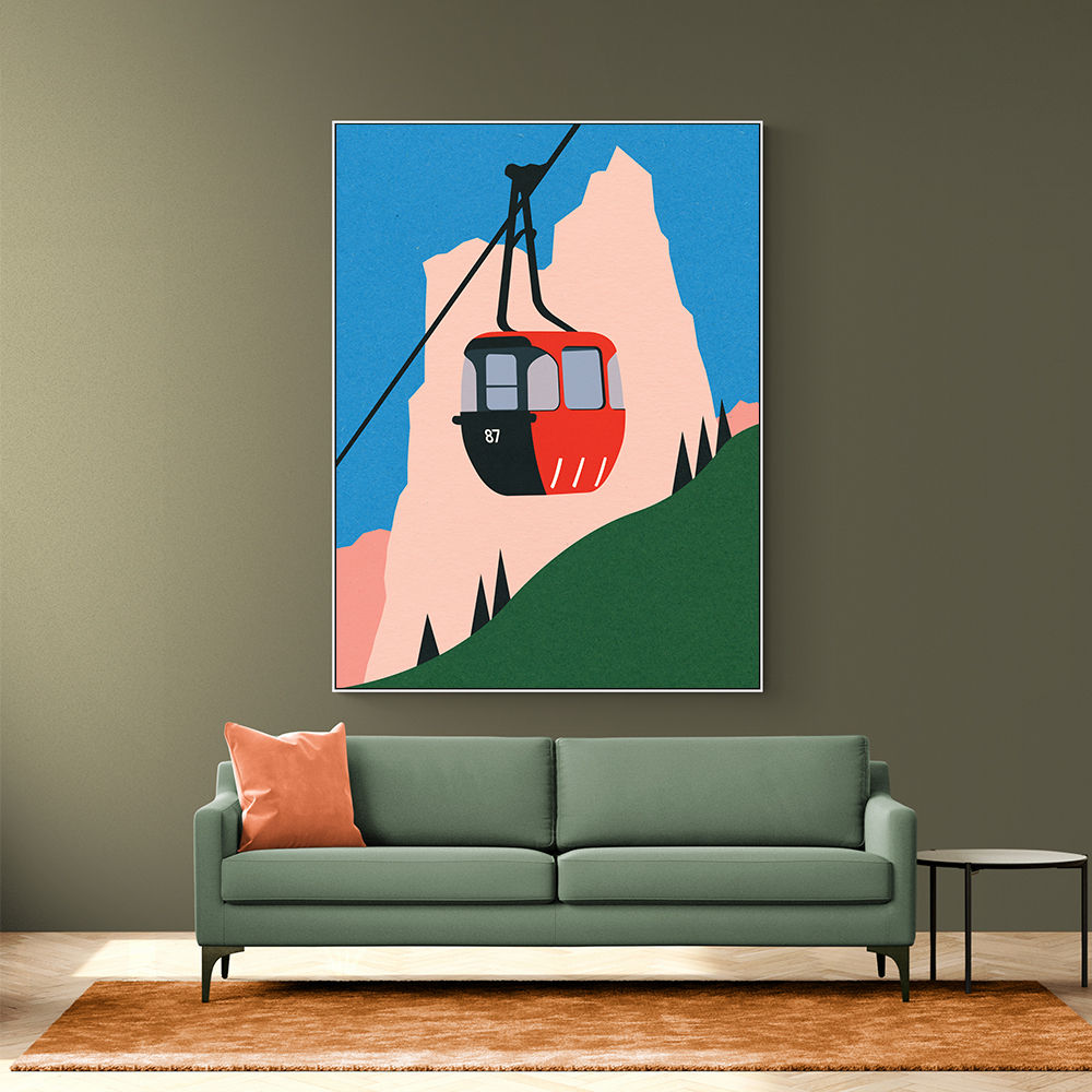 AllgaI U Alps Wall Art