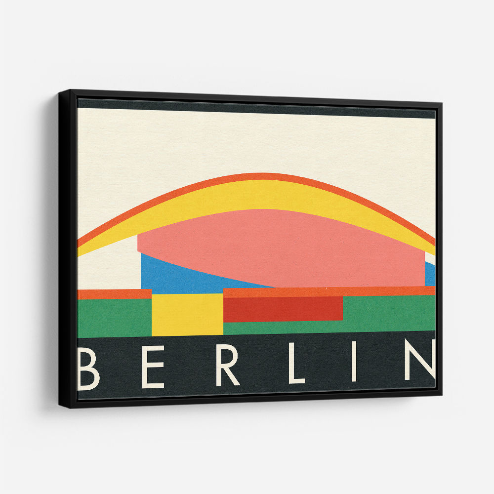 Berlin Hkw Wall Art