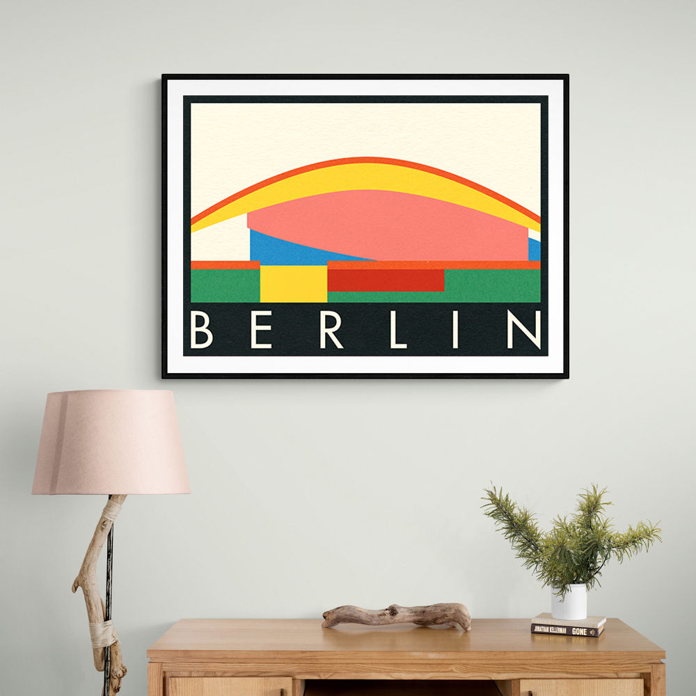 Berlin Hkw Wall Art