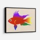 Buntbarsch Hell Wall Art