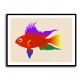 Buntbarsch Hell Wall Art