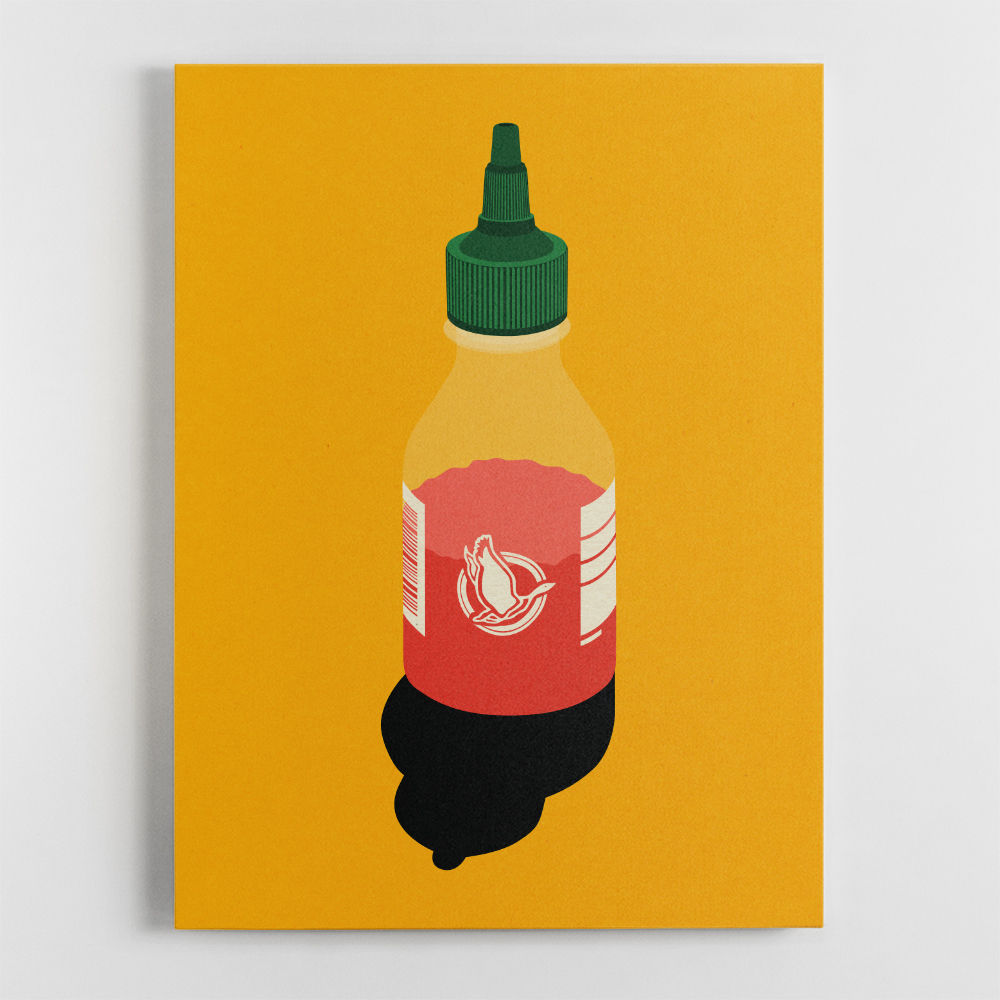 Chilli Sauce Wall Art