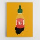 Chilli Sauce Wall Art