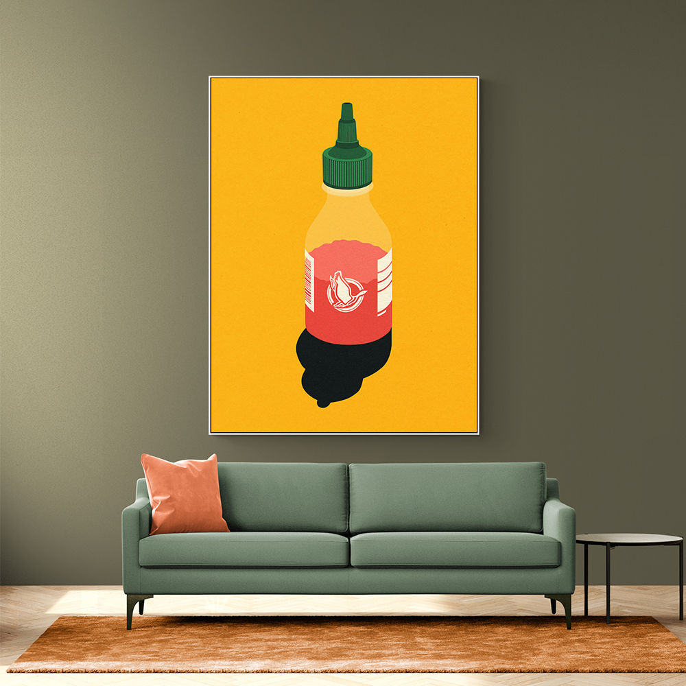Chilli Sauce Wall Art