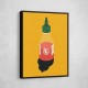 Chilli Sauce Wall Art