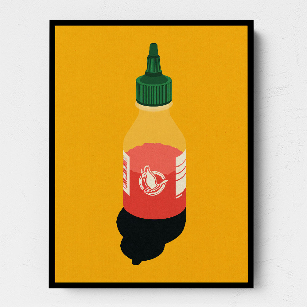 Chilli Sauce Wall Art
