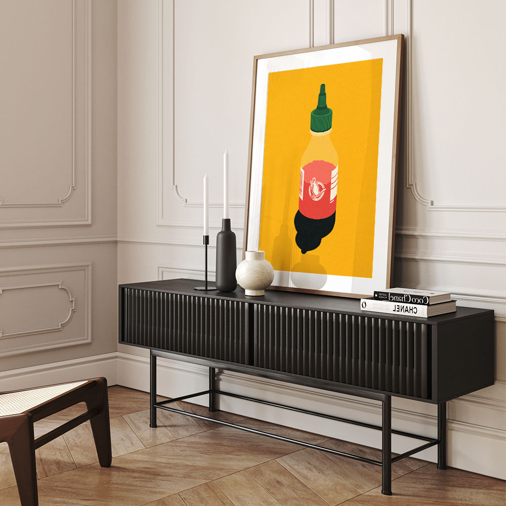 Chilli Sauce Wall Art