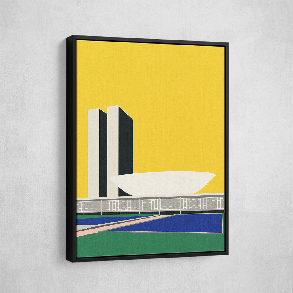 Congresso Nacional Brasilia Wall Art
