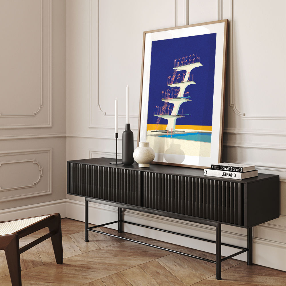 Diving Tower Wall Art