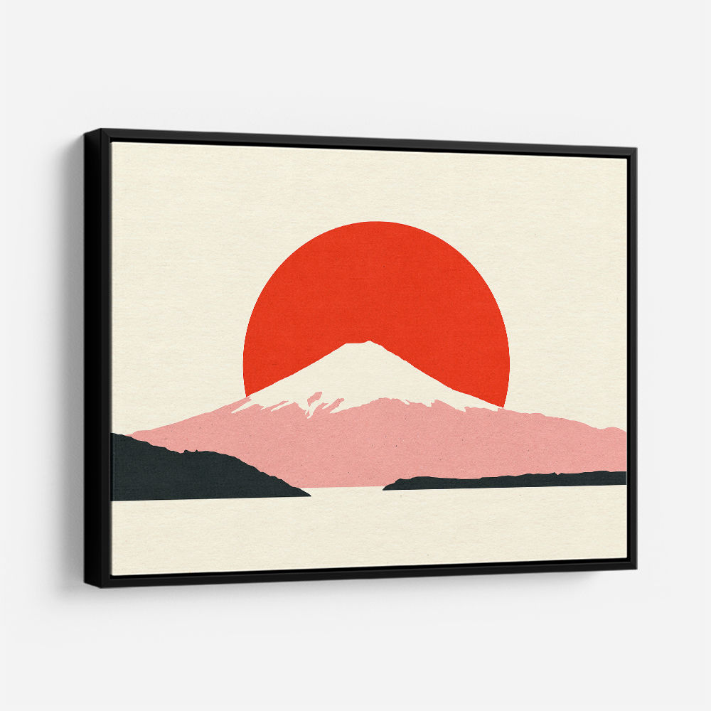Fuji Sun Wall Art