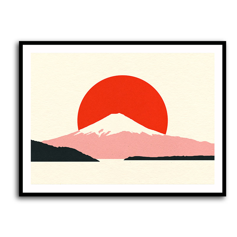Fuji Sun Wall Art