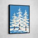 Harz Winter Trees Wall Art