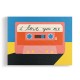 I Love You Mix Tape Wall Art
