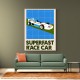 Superfast Race Car Wall Art