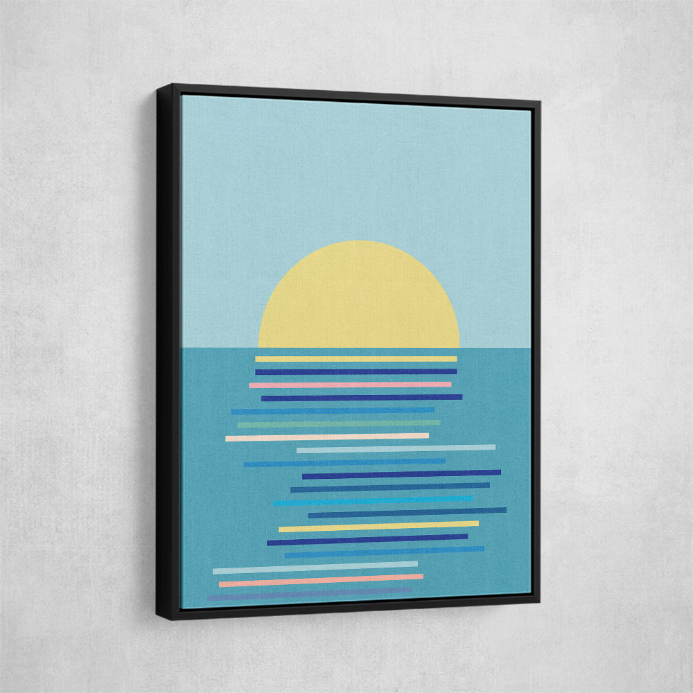 Sunrise In Ahrenshoop Wall Art