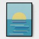 Sunrise In Ahrenshoop Wall Art