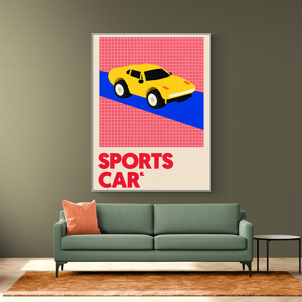 Sports Car Wall Art