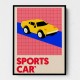 Sports Car Wall Art