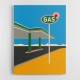 Spark Gas Station Wall Art