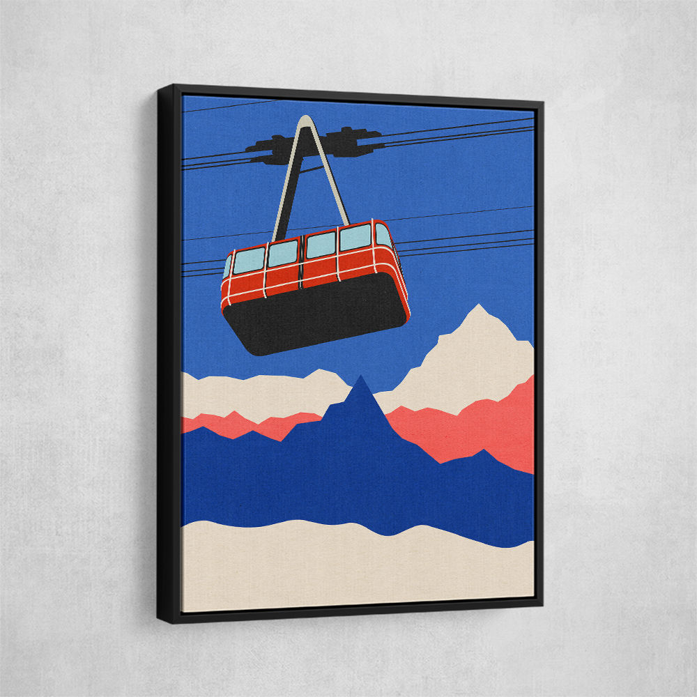 Ski Mountains Wall Art