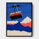 Ski Mountains Wall Art