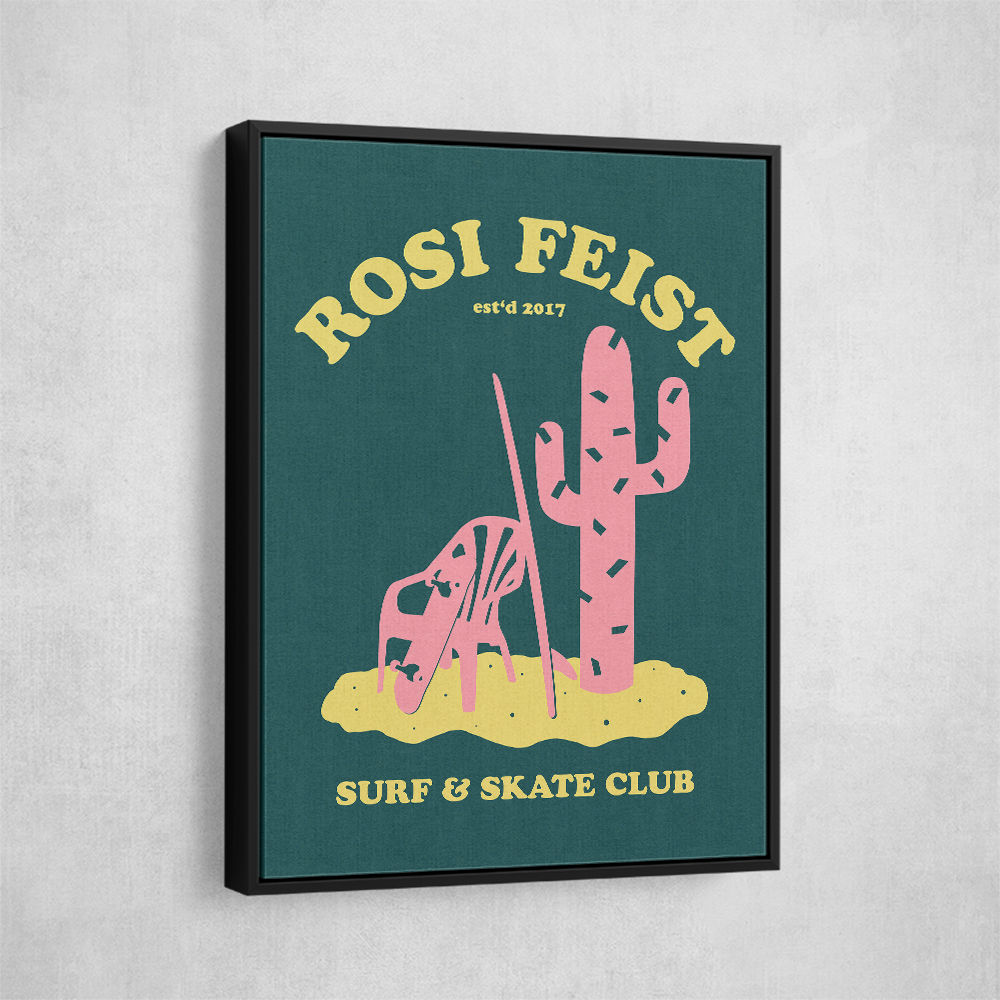 Rosi Feist Surf And Skate Club Wall Art