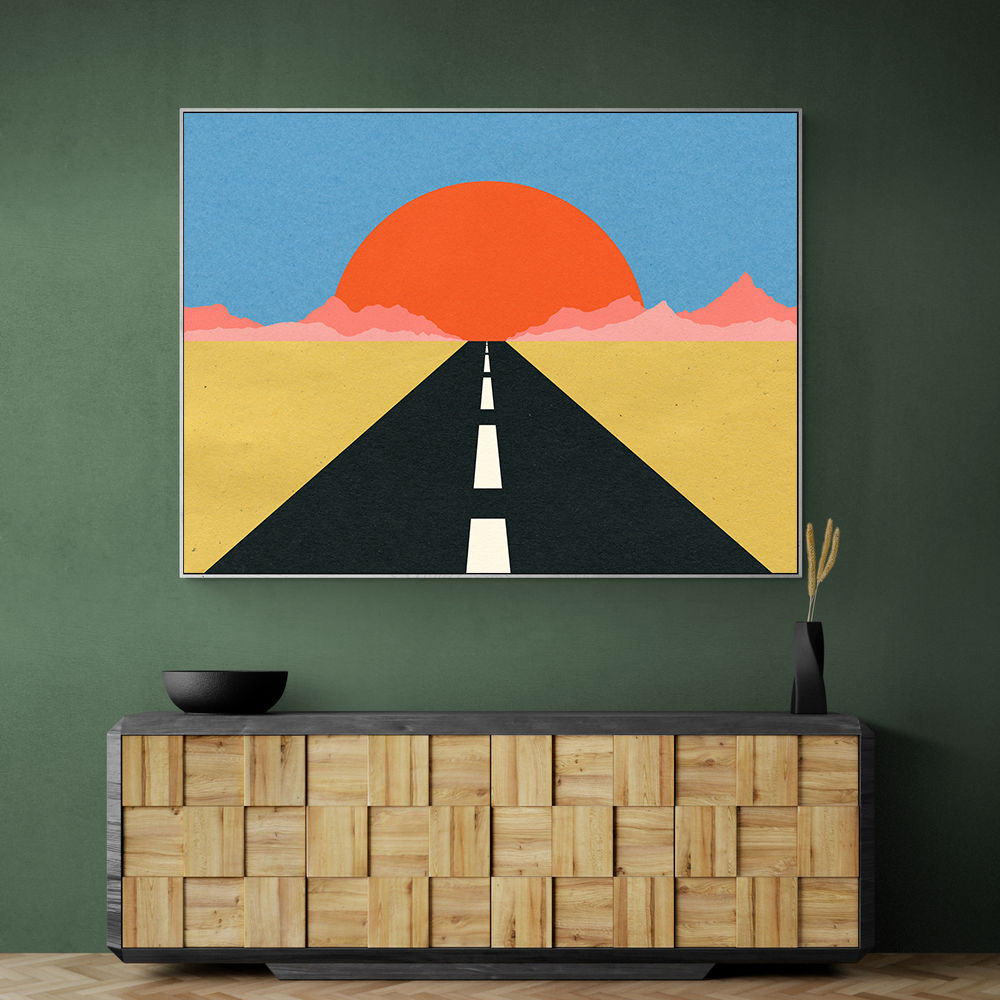 Road To Sun Wall Art