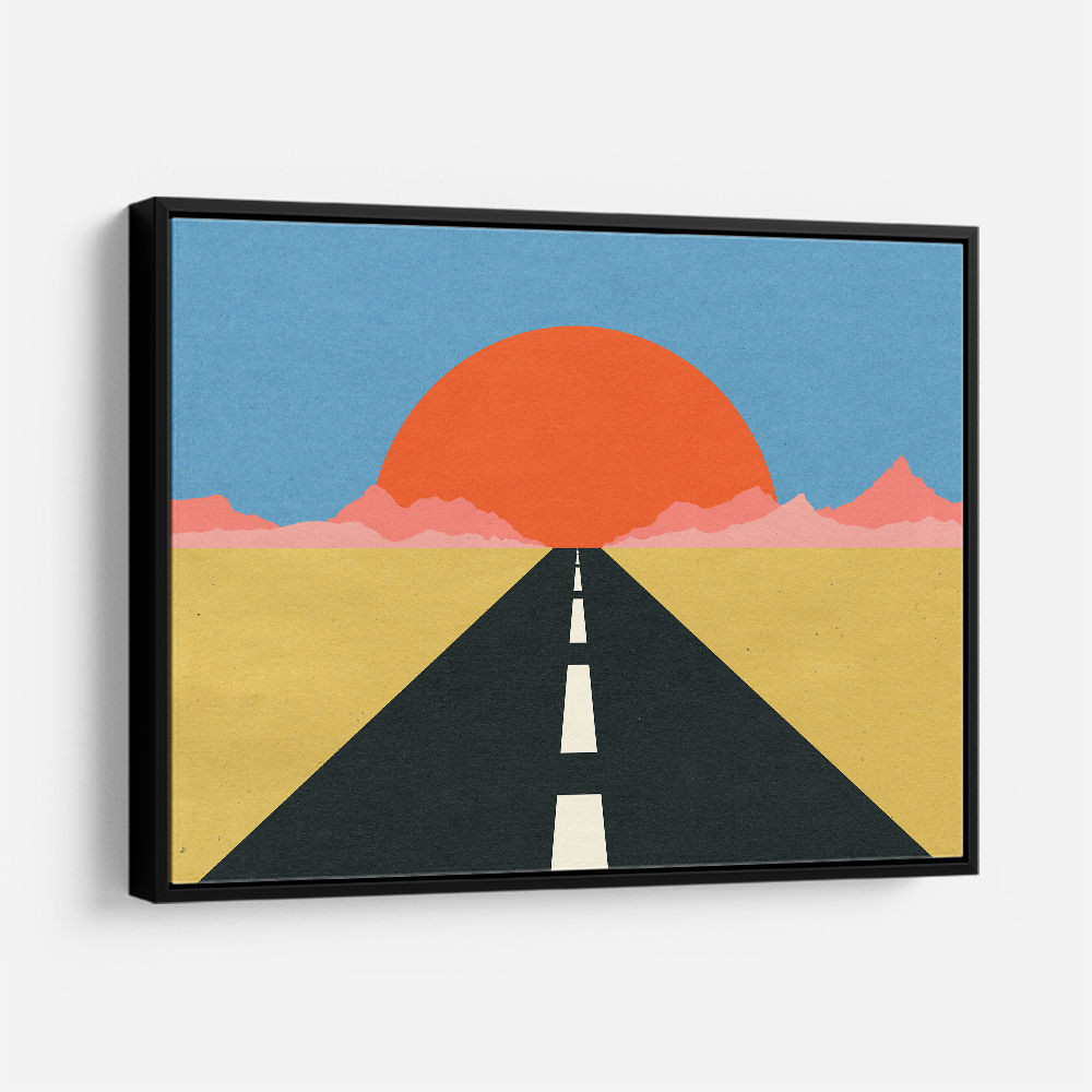 Road To Sun Wall Art