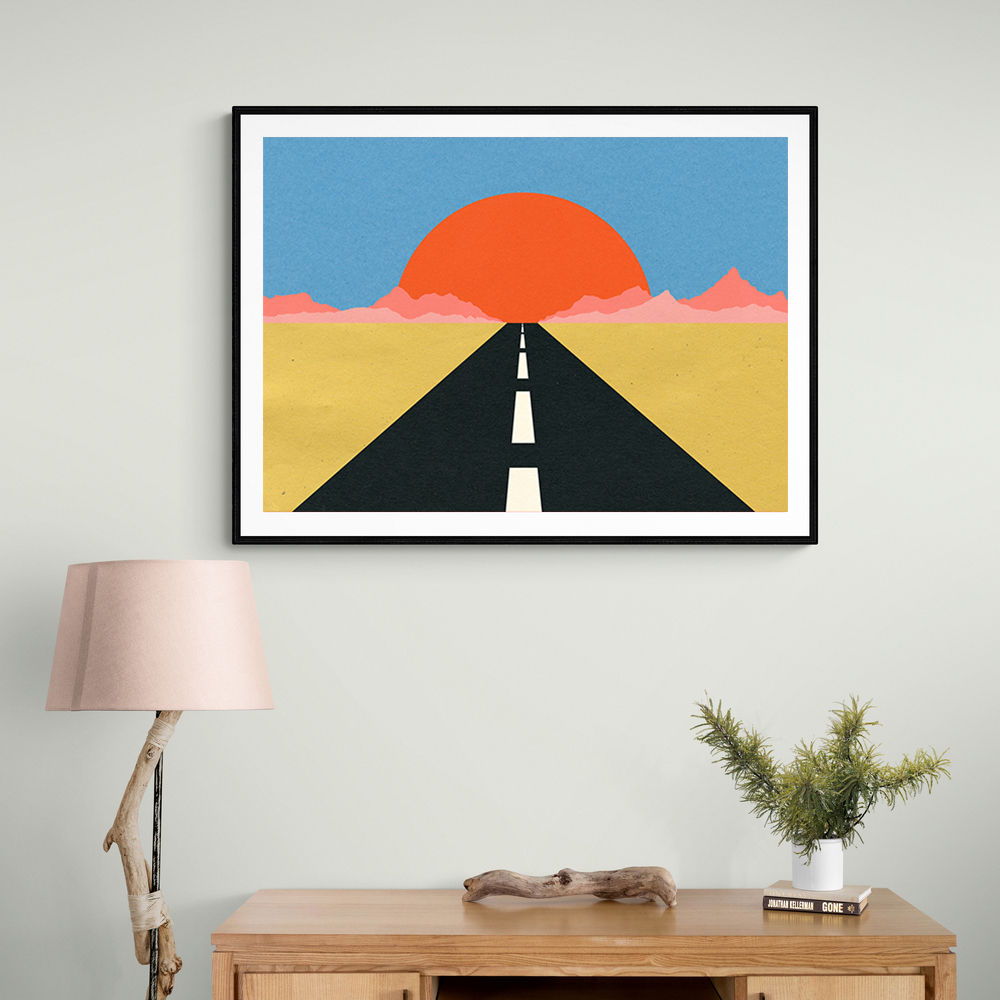 Road To Sun Wall Art