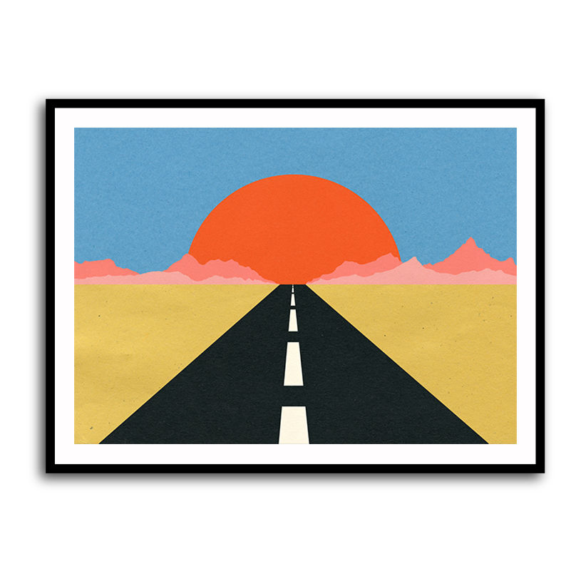 Road To Sun Wall Art