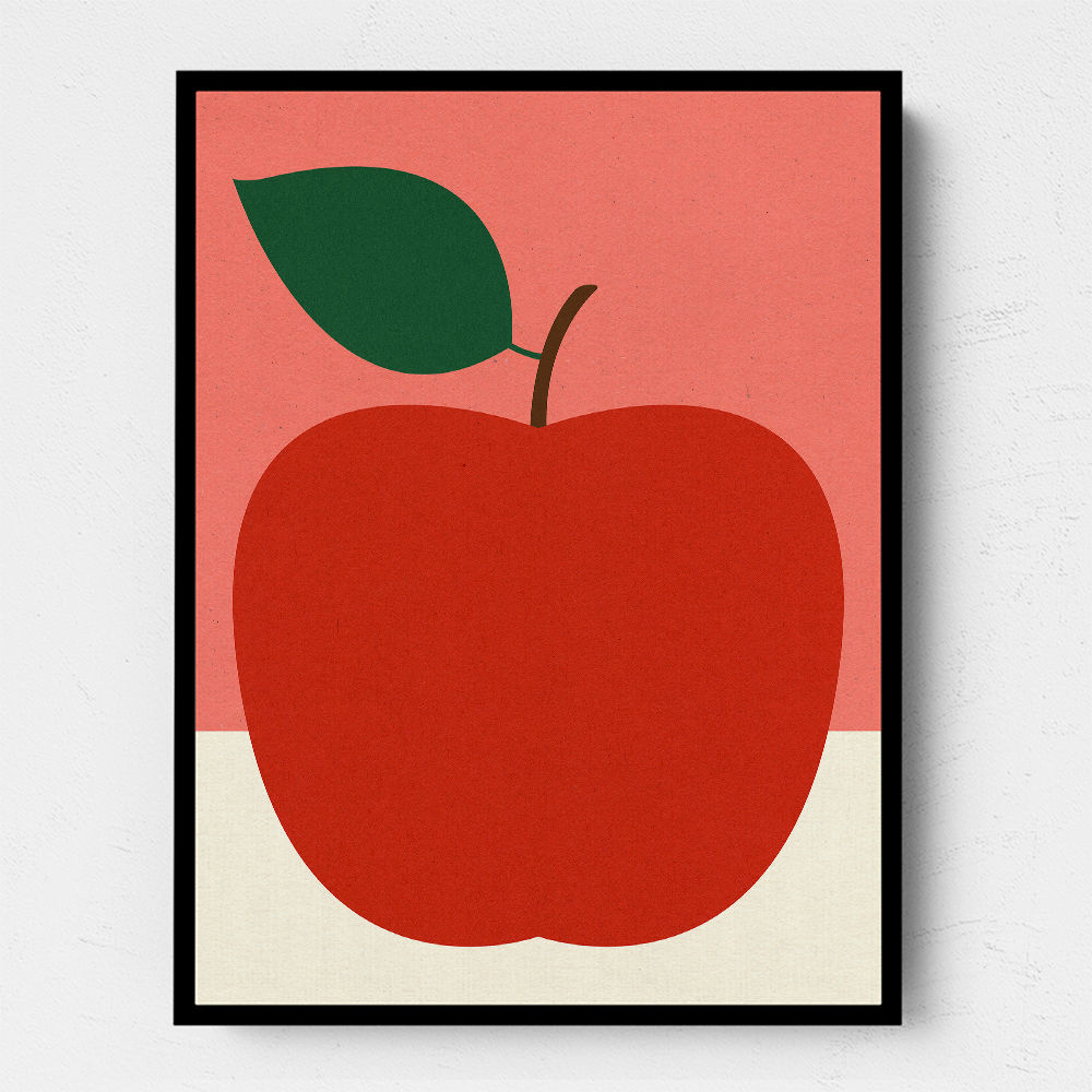 Red Apple Wall Art